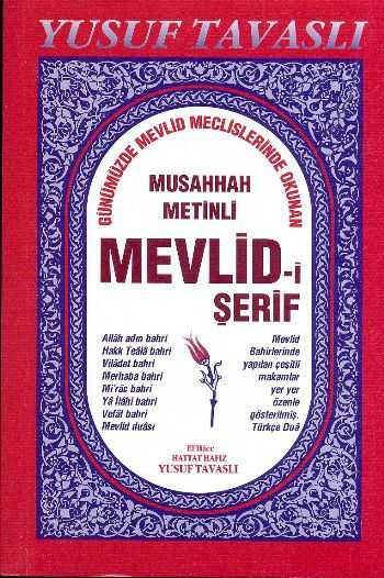 Tavaslı Yayınları - Musahhah Metinli Mevlid-i Şerif (B13)