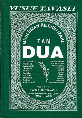 Müslüman Ailenin İzahlı Tam Dua Kitabı (Ciltli) (B26) - Tavaslı Yayınları