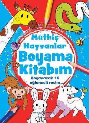 Müthiş Hayvanlar Boyama Kitabım - 1