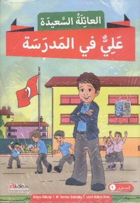 Mutlu Aile Arapça Hikayeler Serisi (4 Kitap+1 Cd) (2. Kur) - Akdem Yayınları