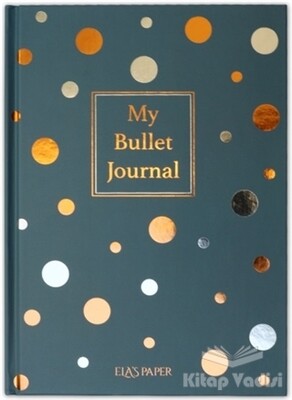 My Bullet Journal Defter (Confetti Mavi) - Ela's Paper