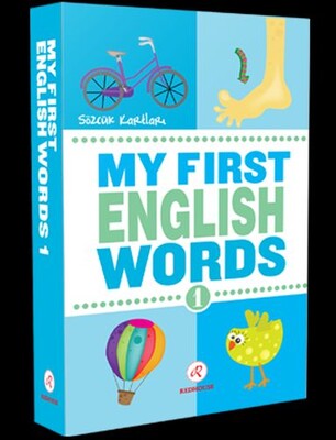 My First English Words 1 (Sözcük Kartları) - Kidz Redhouse Çocuk Kitapları