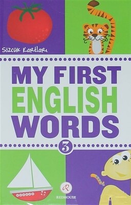 My First English Words 3 (Sözcük Kartları) - Kidz Redhouse Çocuk Kitapları