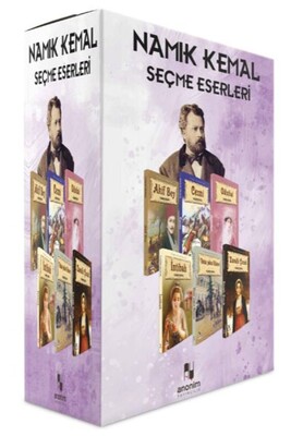 Namık Kemal Seçme Eserleri (6 Kitap Kutulu) - Anonim Yayınları