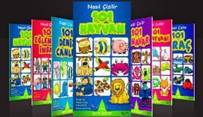 Nasıl Çizilir Seti (6 Kitap) - Kuzey Yayınları