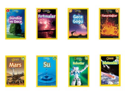 National Geographic Kids Bilim Seti 8 Kitap - Beta Kids