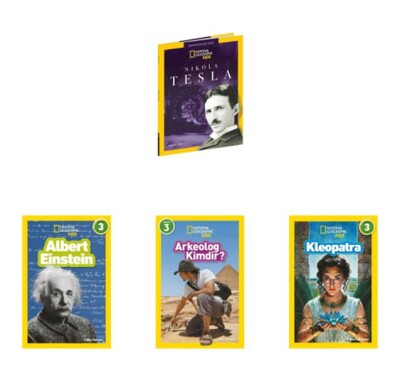 National Geographic Kids Kültür Kitapları Seti 4 Kitap - Beta Kids
