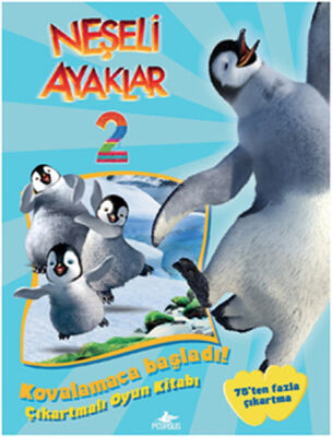 Neşeli Ayaklar 2 / Çıkartmalı Oyun Kitabı - 1