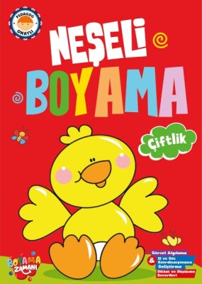 Neşeli Boyama - Çiftlik - Boyama Zamanı