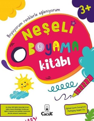 Neşeli Boyama Kitabı 3+ Yaş - Floki Çocuk