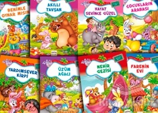 Neşeli Orman Hikayeleri Dizisi (8 Kitap Takım) - Nar Yayınları