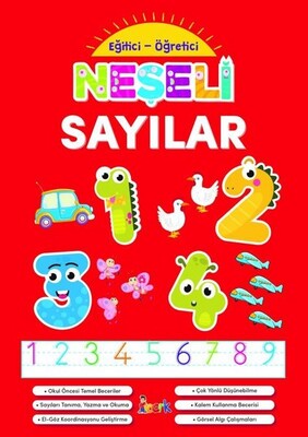 Neşeli Sayılar - Eğitici-Öğretici - Bıcırık Yayıncılık