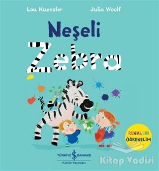 Neşeli Zebra - Renkleri Öğrenelim - 1