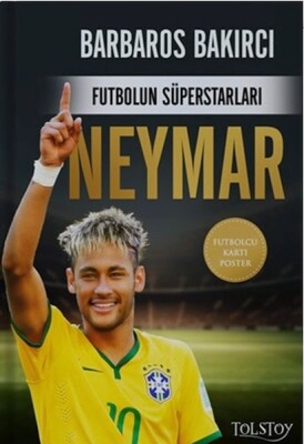 Neymar - Futbolun Süperstarları - Futbolcu Kartı Poster - Tolstoy