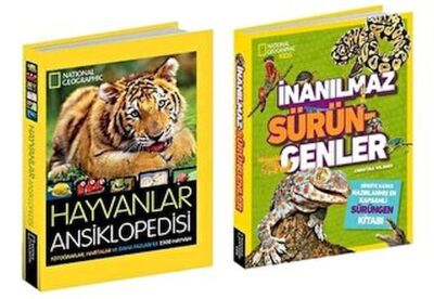 NG Kids Hayvanlar Ansiklopedi Seti 2 Kitap Ciltli - 1