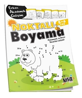 Noktalı Boyama 5-6 Yaş - Niha Çocuk