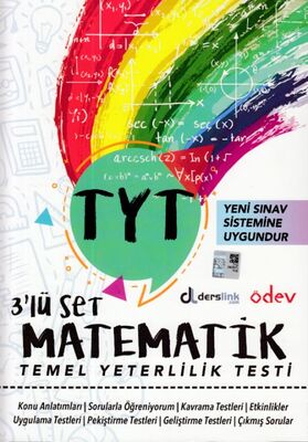 Ödev TYT Matematik 3'lü Set - 1