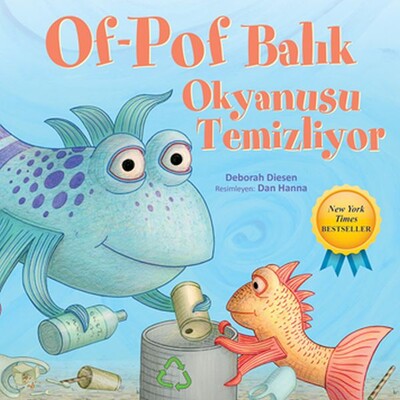 Of-Pof Balık - Okyanusu Temizliyor - Martı Yayınları