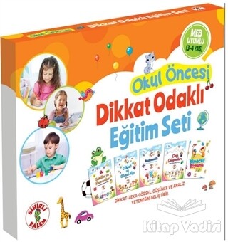 Dikkat Odaklı Eğitim Seti 3-4 Yaş - Sihirli Kalem