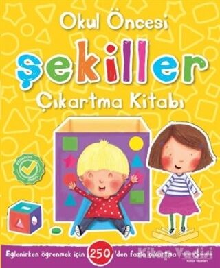 Okul Öncesi Şekiller Çıkartma Kitabı - 1