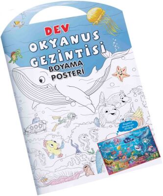 Okyanus Gezintisi Dev Boyama Posteri - 1