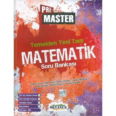 Okyanus Pre Master Temelden Yeni Tarz Matematik Soru Bankası (Yeni) - Okyanus Yayıncılık(TEST)