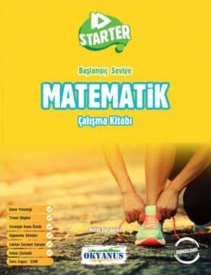 Okyanus Starter Matematik Çalışma Kitabı - Okyanus Yayıncılık(TEST)