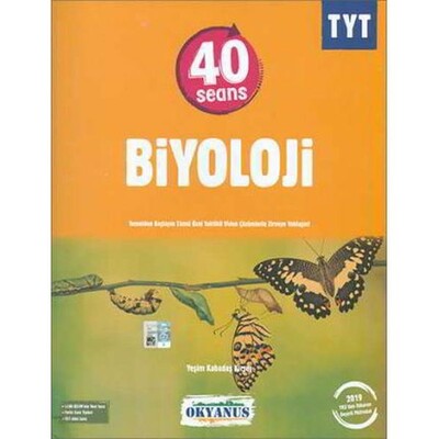 Okyanus TYT 40 Seansta Biyoloji (Yeni) - Okyanus Yayıncılık(TEST)