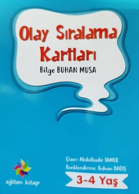 Olay Sıralama Kartları 3-4 Yaş - Eğiten Kitap