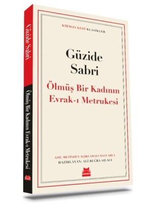 Ölmüş Bir Kadının Evrak-ı Metrukesi - Kırmızı Kedi Yayınevi