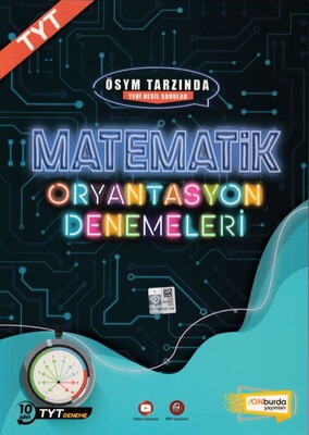 Onburda TYT Matematik 10'lu Oryantasyon Denemeleri - ONburda Yayıncılık