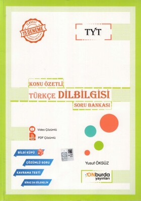 Onburda TYT Türkçe Dil Bilgisi Konu Özetli Soru Bankası - ONburda Yayıncılık