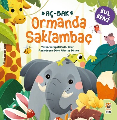 Ormanda Saklambaç - Bul Beni - Sincap Kitap