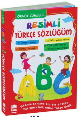 Örnek Cümleli Resimli Türkçe Sözlüğüm - Ema Kitap