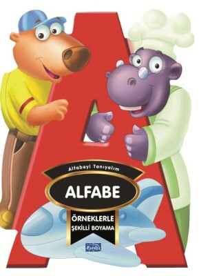 Örneklerle Şekilli Boyama – Alfabe - Parıltı Yayınları