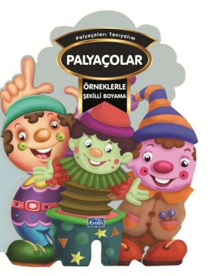 Örneklerle Şekilli Boyama - Palyaçolar - 1