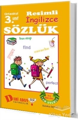 Ortaokul 3. Sınıf Resimli İngilizce Sözlük - Dahi Adam