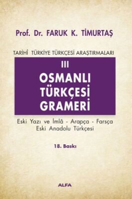 Osmanlı Türkçesi Grameri 3 - 1