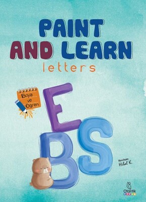 Paint and Learn Letters - Otantik Çocuk