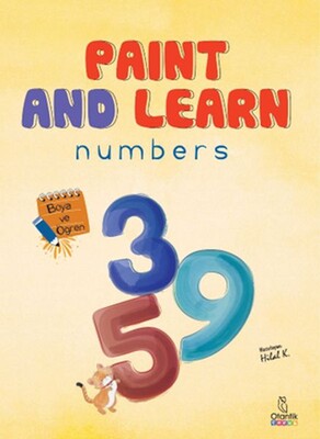 Paint and Learn Numbers - Otantik Çocuk