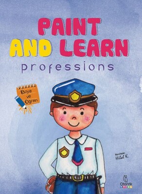 Paint and Learn Professions - Otantik Çocuk