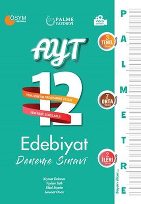 Palme 2022 Palmetre AYT Edebiyat 12 Deneme Sınavı - 1