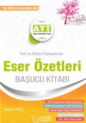 Palme AYT Eser Özetleri Başucu Kitabı (Yeni) - Palme Yayıncılık