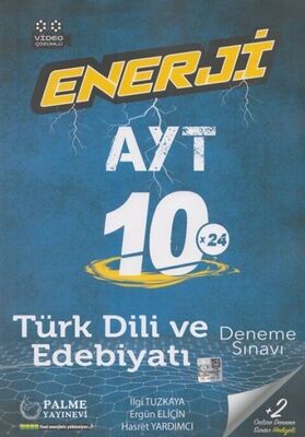 Palme AYT Türk Dili ve Edebiyatı Enerji 10x24 Deneme Sınavı - 1