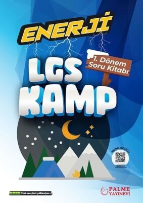 Palme Enerji LGS Kamp 1. Dönem Soru Kitabı - Palme Yayıncılık