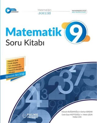 Palme Joker 9.Sınıf Matematik Soru Kitabı - Palme Yayıncılık