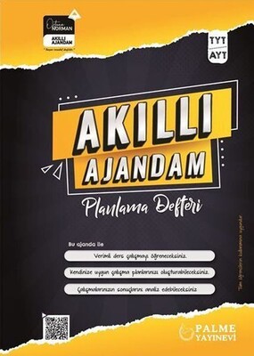 Palme Yayınları TYT AYT Akıllı Ajandam Planlama Defteri - Palme Yayıncılık
