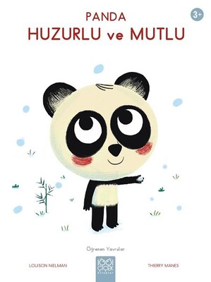 Panda Huzurlu ve Mutlu - Öğrenen Yavrular - 1001 Çiçek Kitaplar