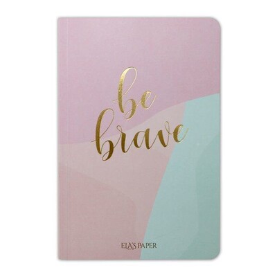 Pastel Be Brave Defter - Ela's Paper