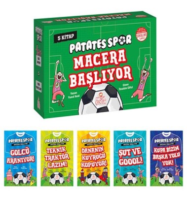 Patatesspor Macera Başlıyor (5 Kitap+Soru Kitapçığı) - Nesil Çocuk